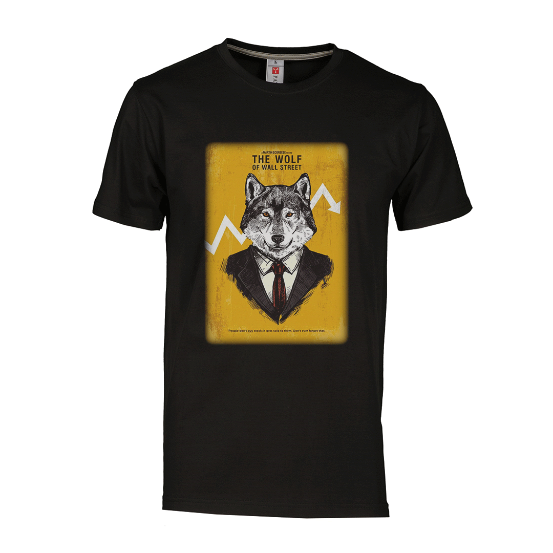 Muška majica The Wolf of the Wall Street