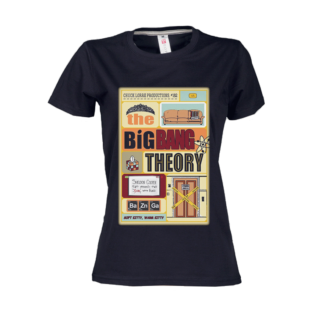 Ženska majica Big Bang Theory