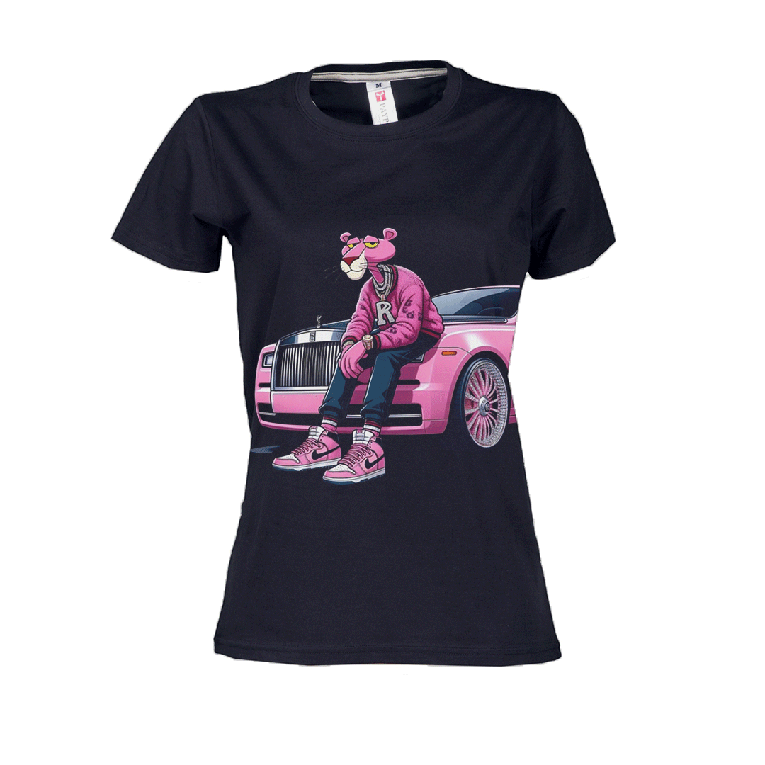 Ženska majica Pink Panther Print 2