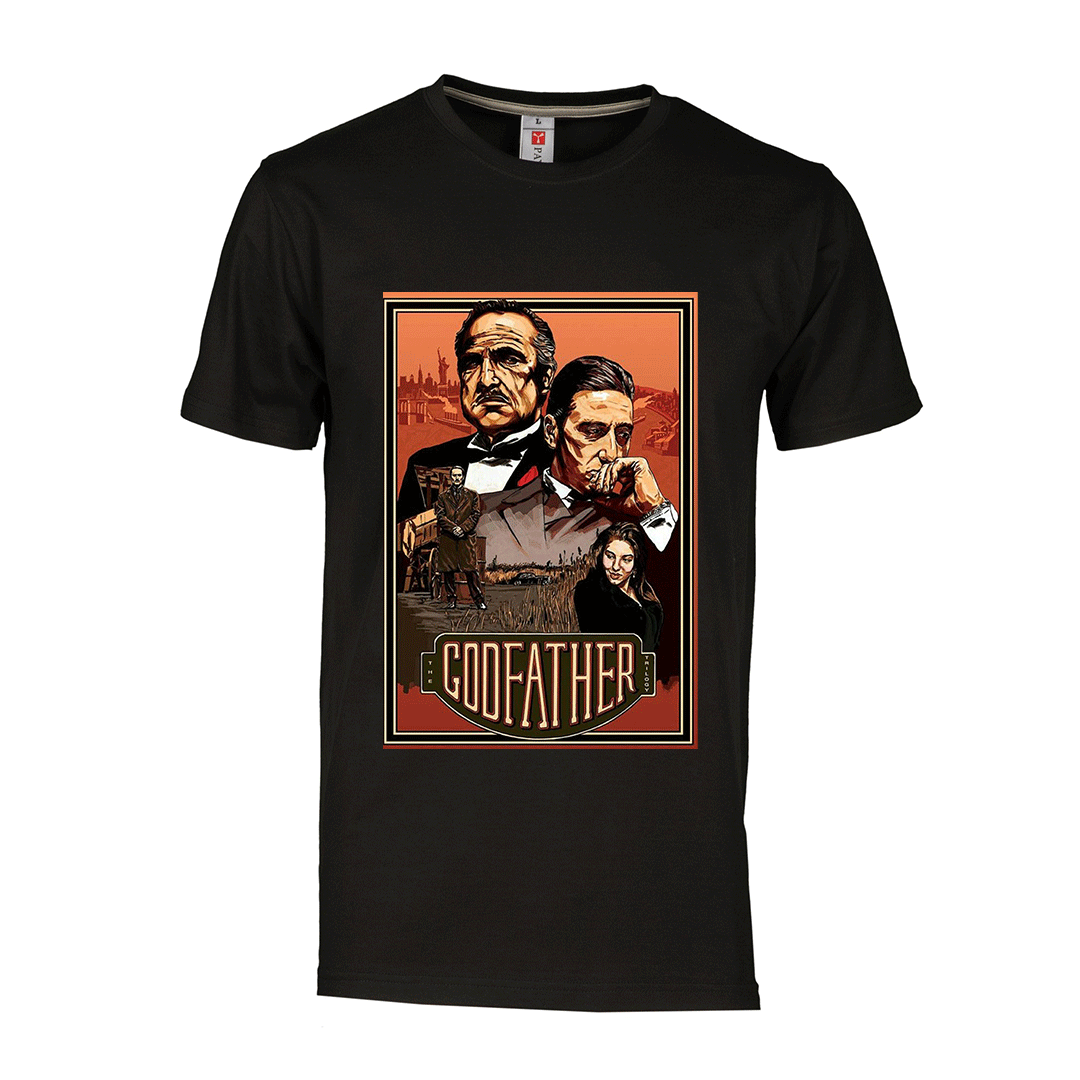Muška majica The Godfather Print 1