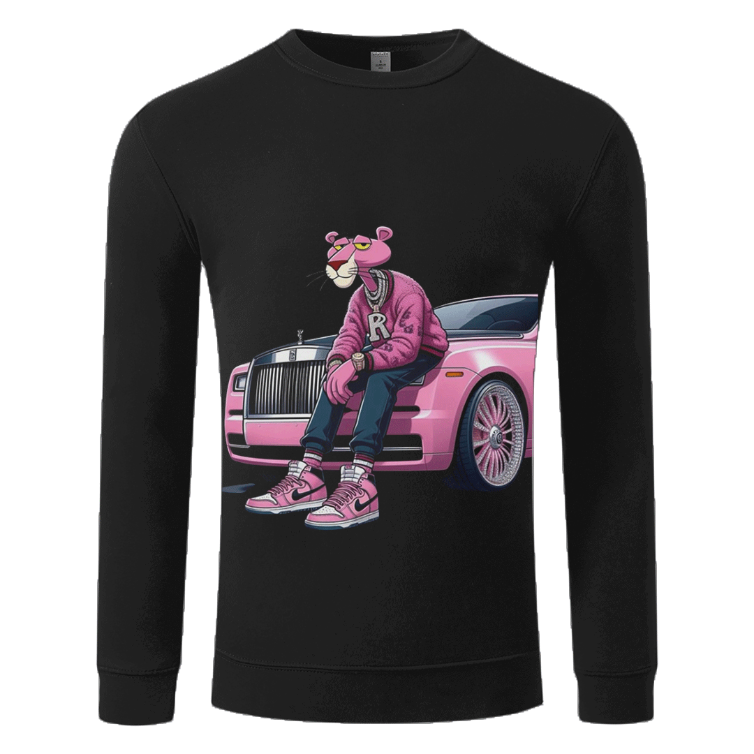 Duks Unisex Pink Panther Print 2