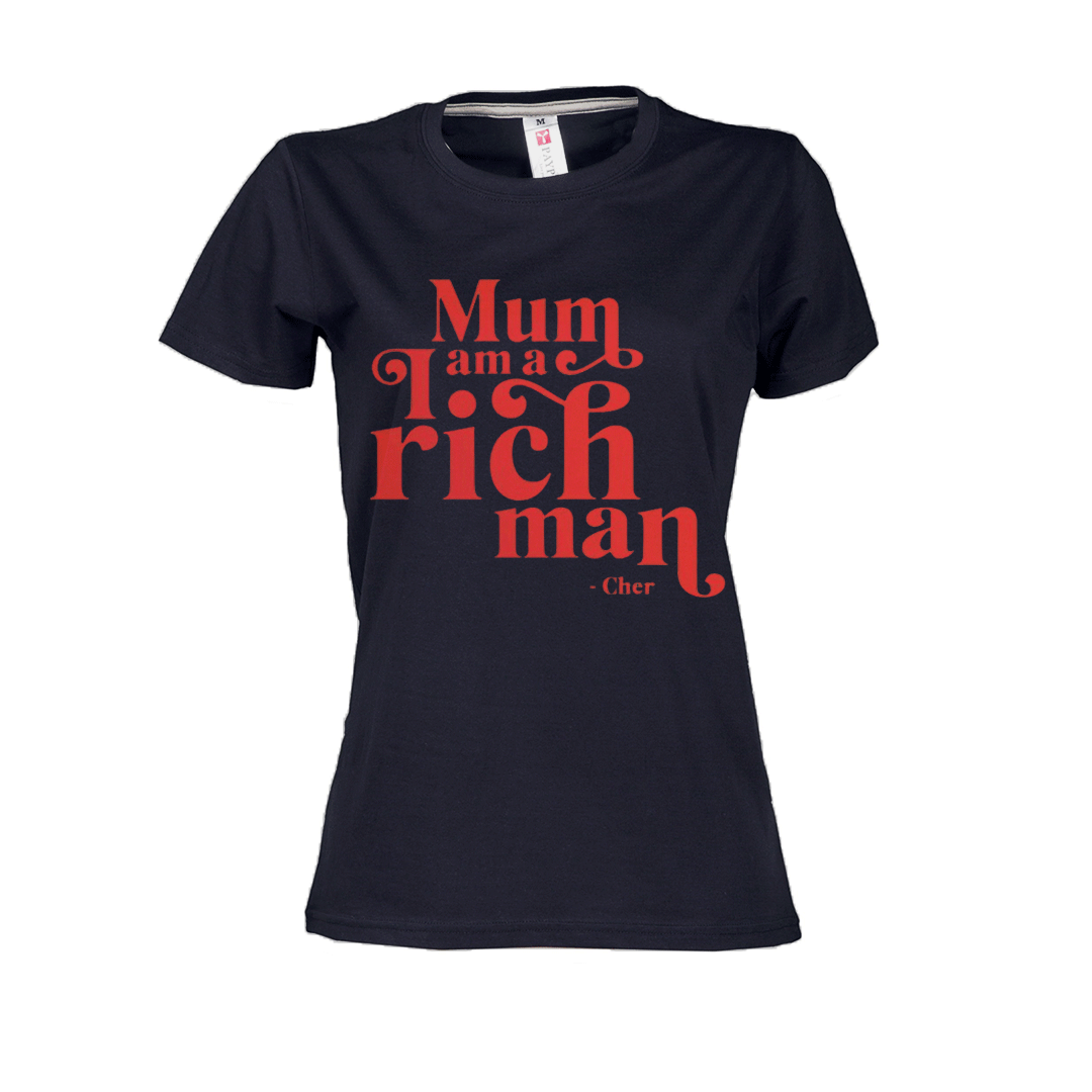 Ženska majica Rich man
